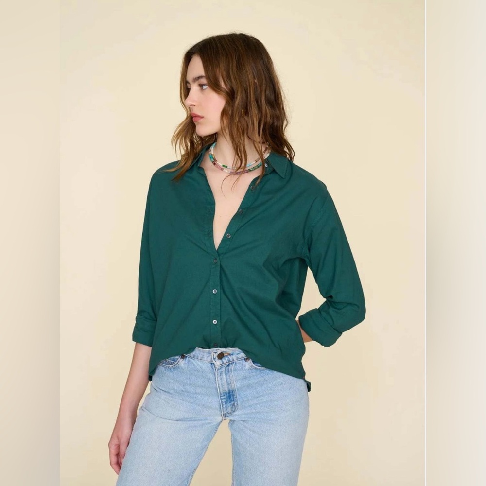 XíRENA Beau Shirt- Dark Forest